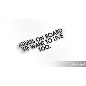 Adults on board