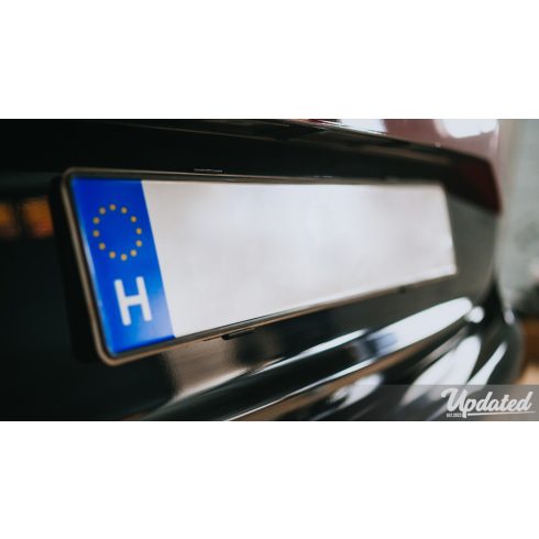 Keret nélküli rendszámtábla tartó "A" típusú rendszámtáblákhoz