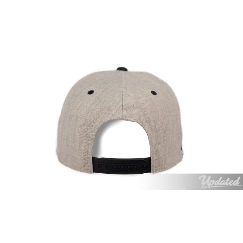 Fullcap sapi szürke-fekete, hímzett