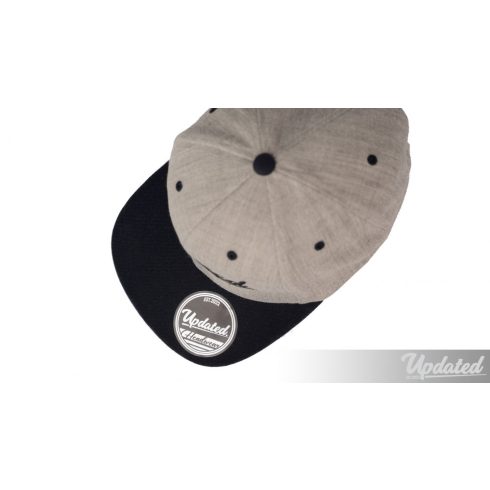 Fullcap sapi szürke-fekete, hímzett