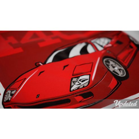 F40 férfi póló