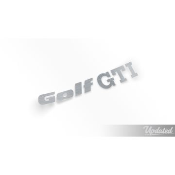 Golf 2 GTI kopott embléma javító matrica