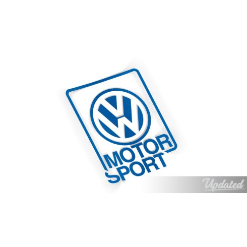 VW motorsport matrica