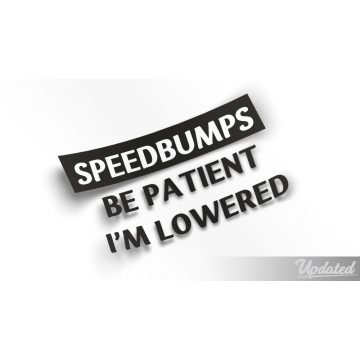Speedbumps matrica